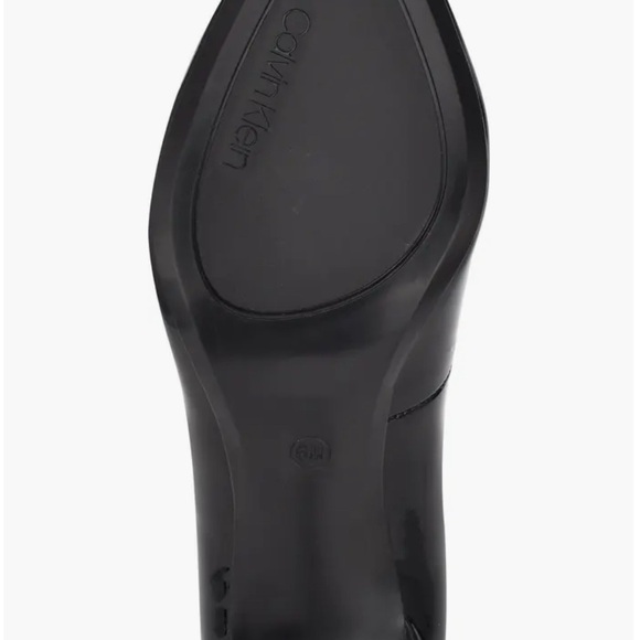 LIKE NEW - Calvin Klein Gayle Women's Black Pumps - Picture 5 of 5